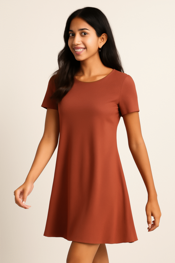 Women's Western Casual A-Line Dress – Stylish & Comfortable Everyday Wear - Image 4
