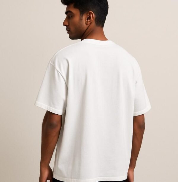 Classic Oversized White T-Shirt - Image 3